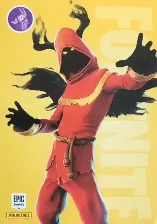 Cloaked Shadow Panini Fortnite trading card front