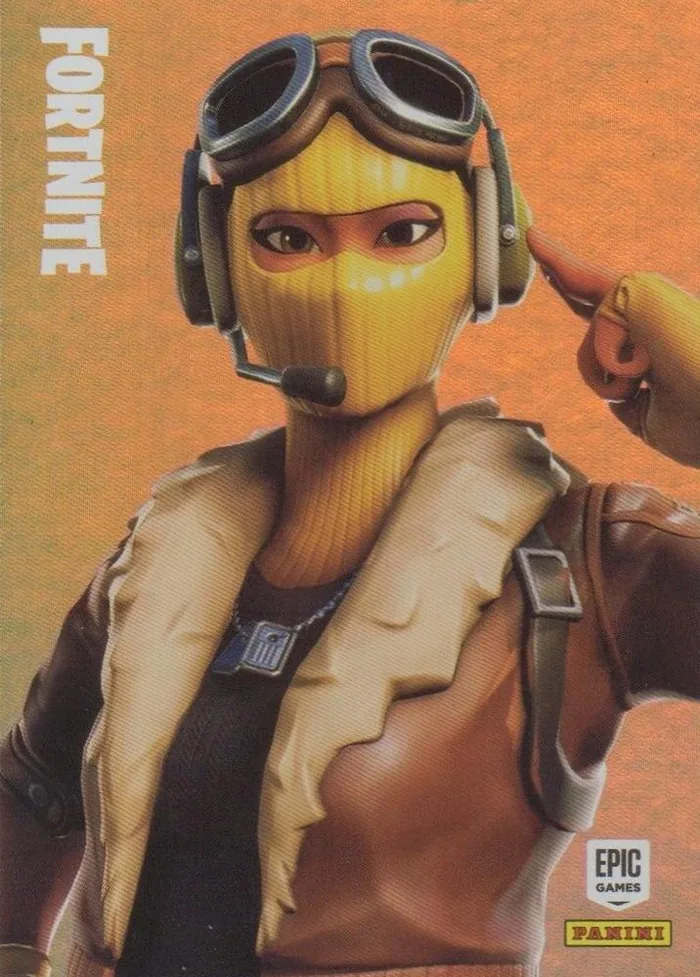 Velocity Panini Fortnite trading card