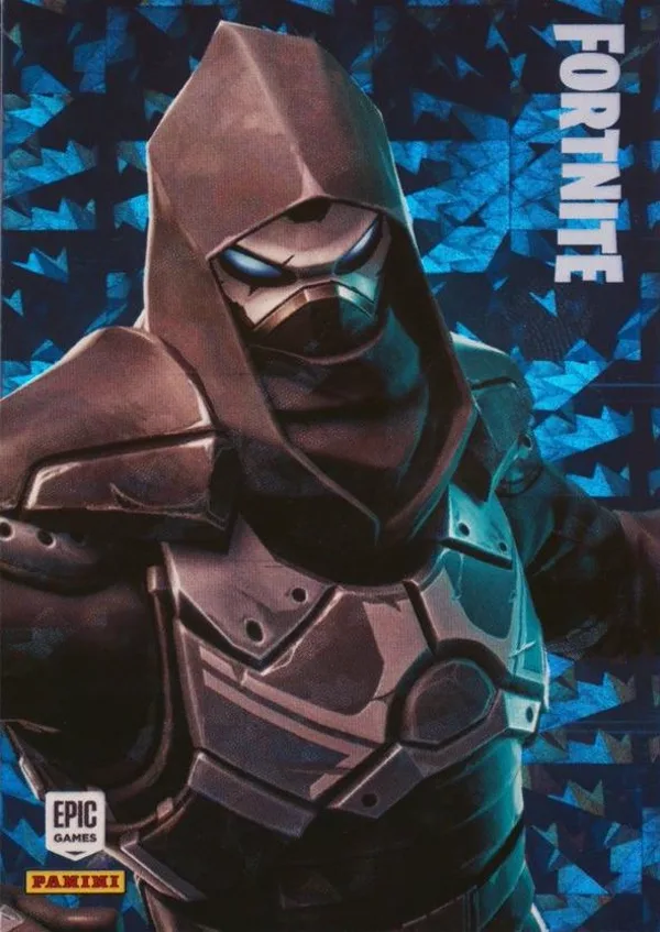 Enforcer Panini Fortnite trading card front