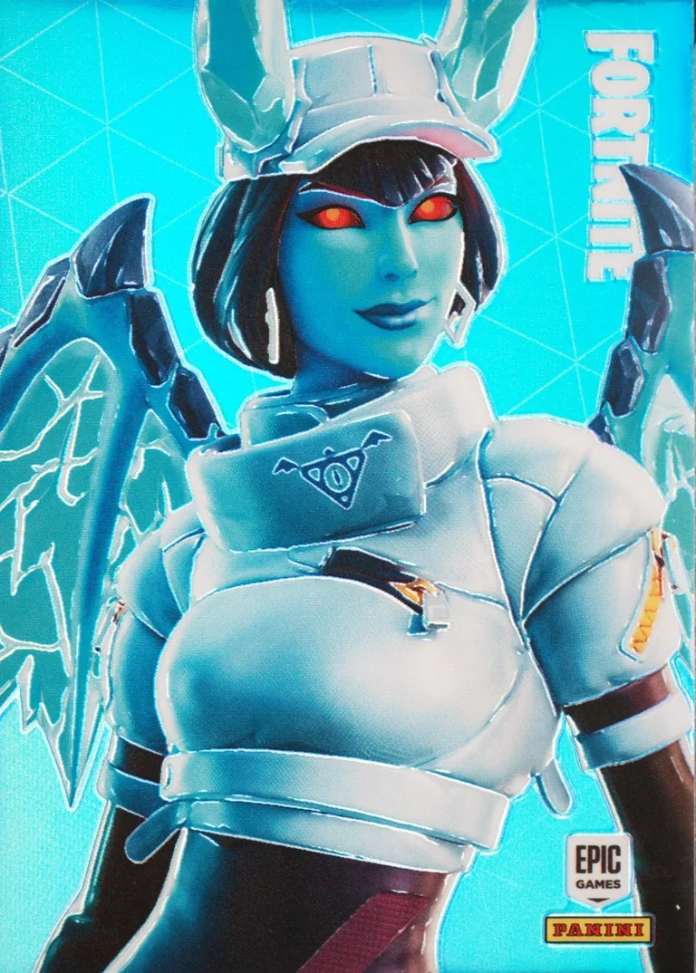 Shiver Panini Fortnite trading card front