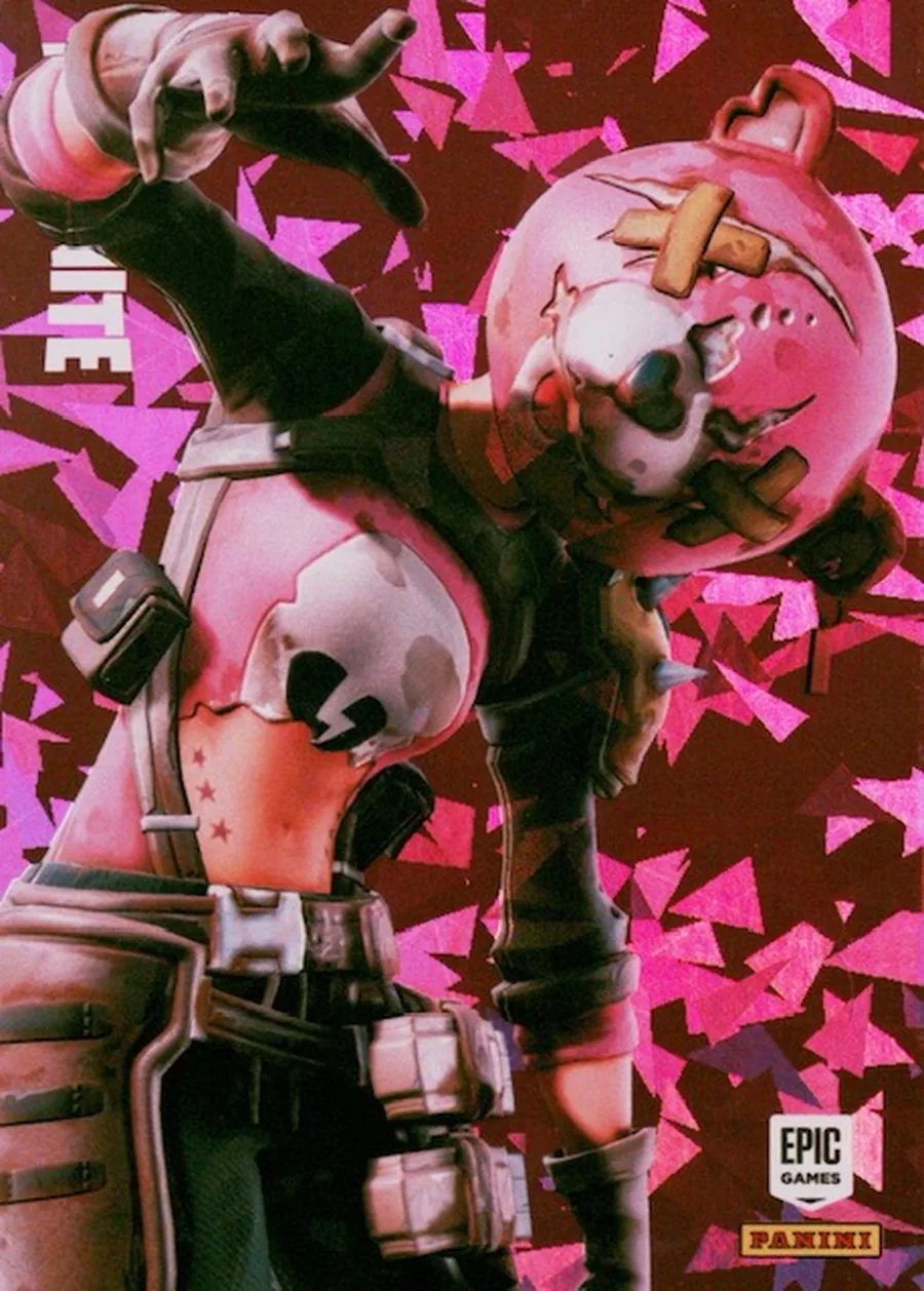 Ragsy Panini Fortnite trading card front