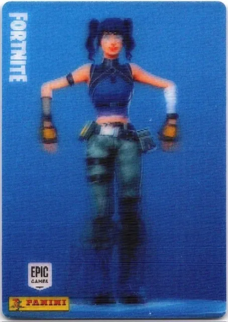 Jaywalking Panini Fortnite trading card front