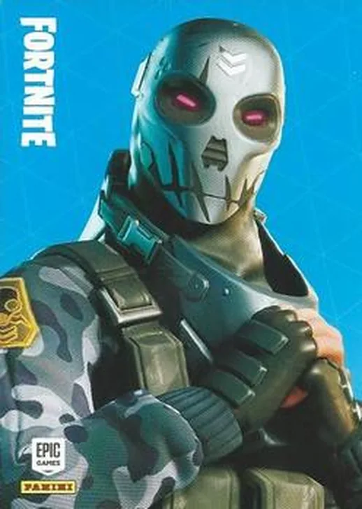 Metal Mouth Panini Fortnite trading card