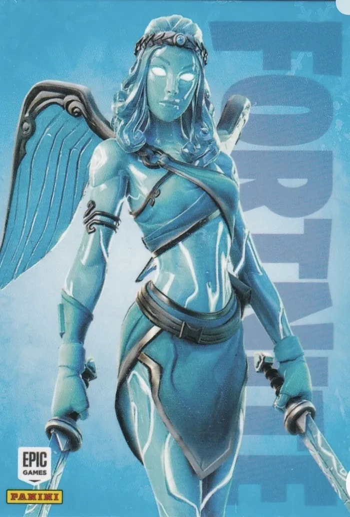 Snowheart Panini Fortnite trading card front