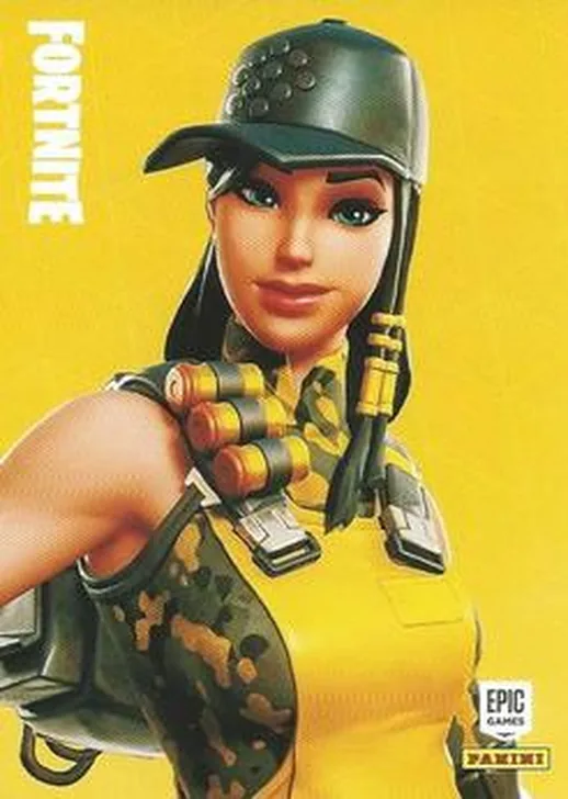 Outcast Panini Fortnite trading card