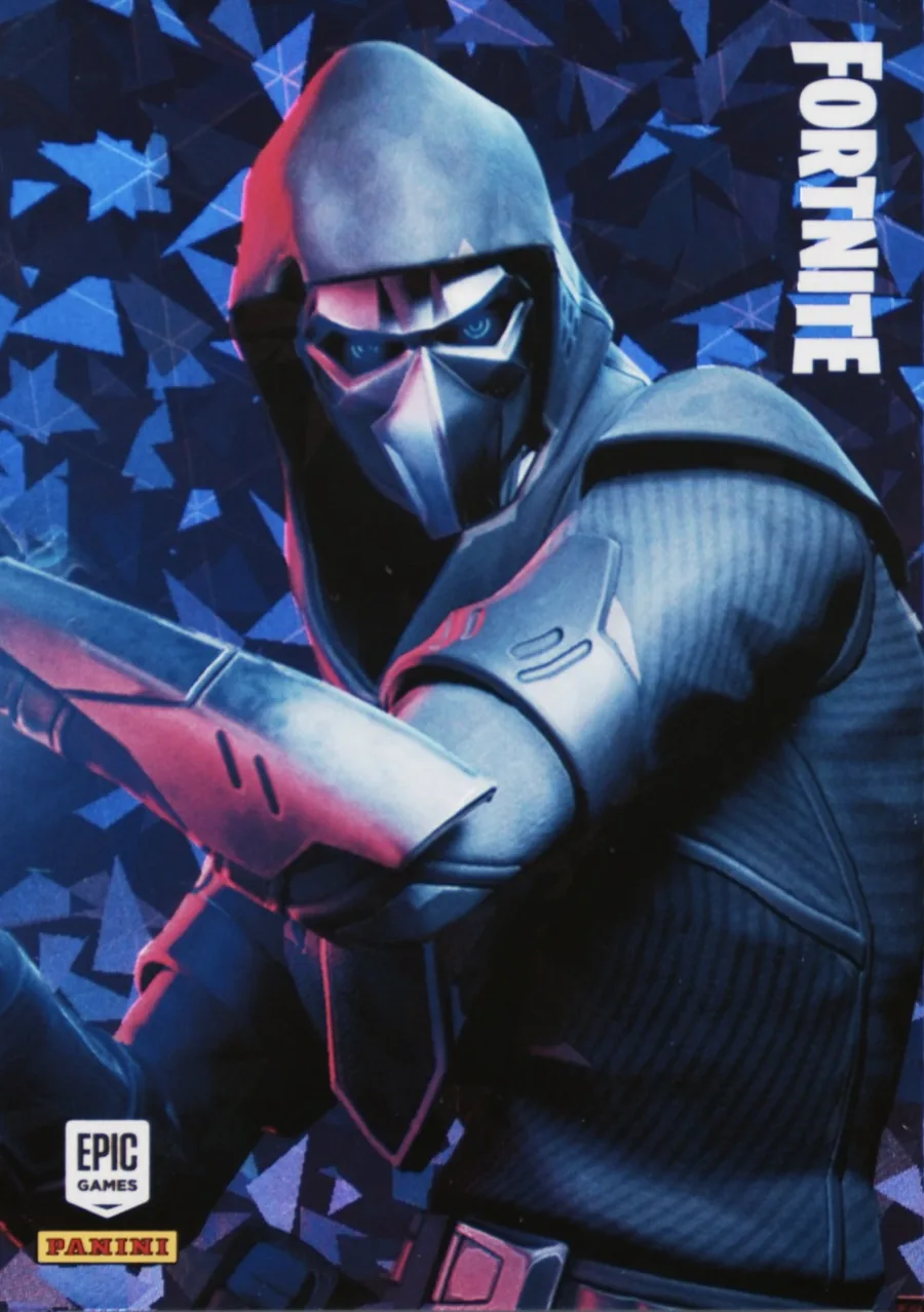 Fusion Panini Fortnite trading card front