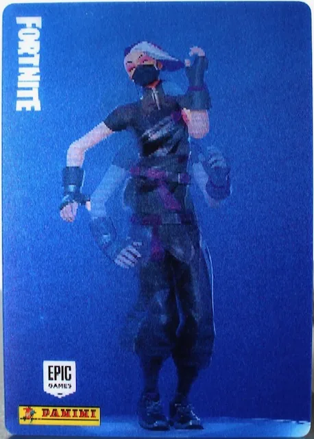 Tra La La Panini Fortnite trading card front