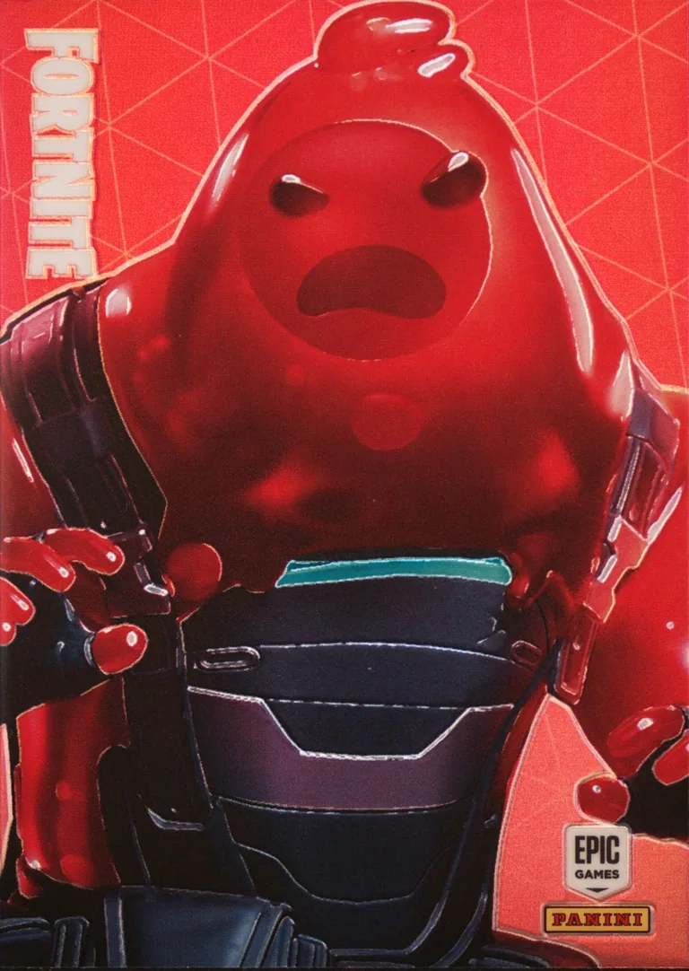 Sludge Panini Fortnite trading card front