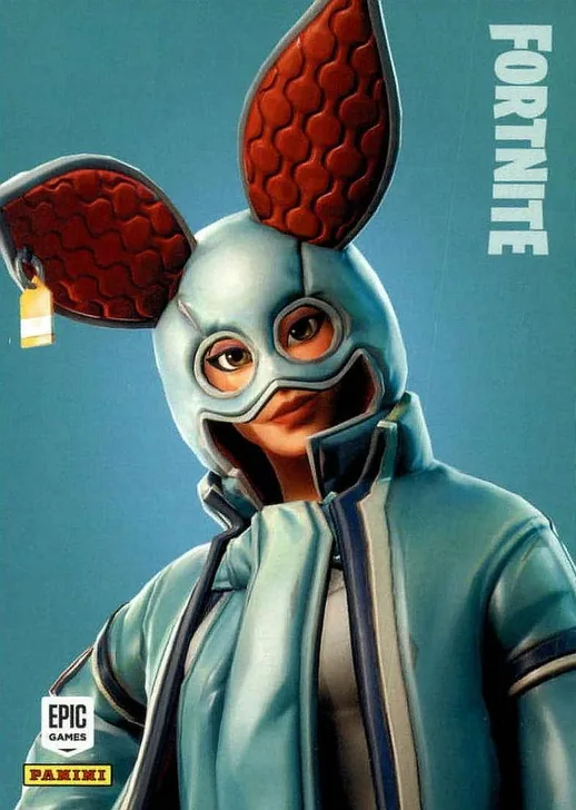 Flapjackie Panini Fortnite trading card