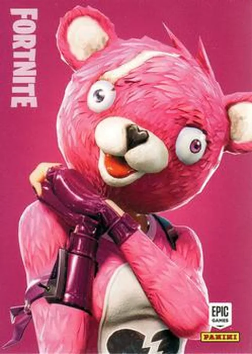 Cuddle Team Leader Panini Fortnite trading card