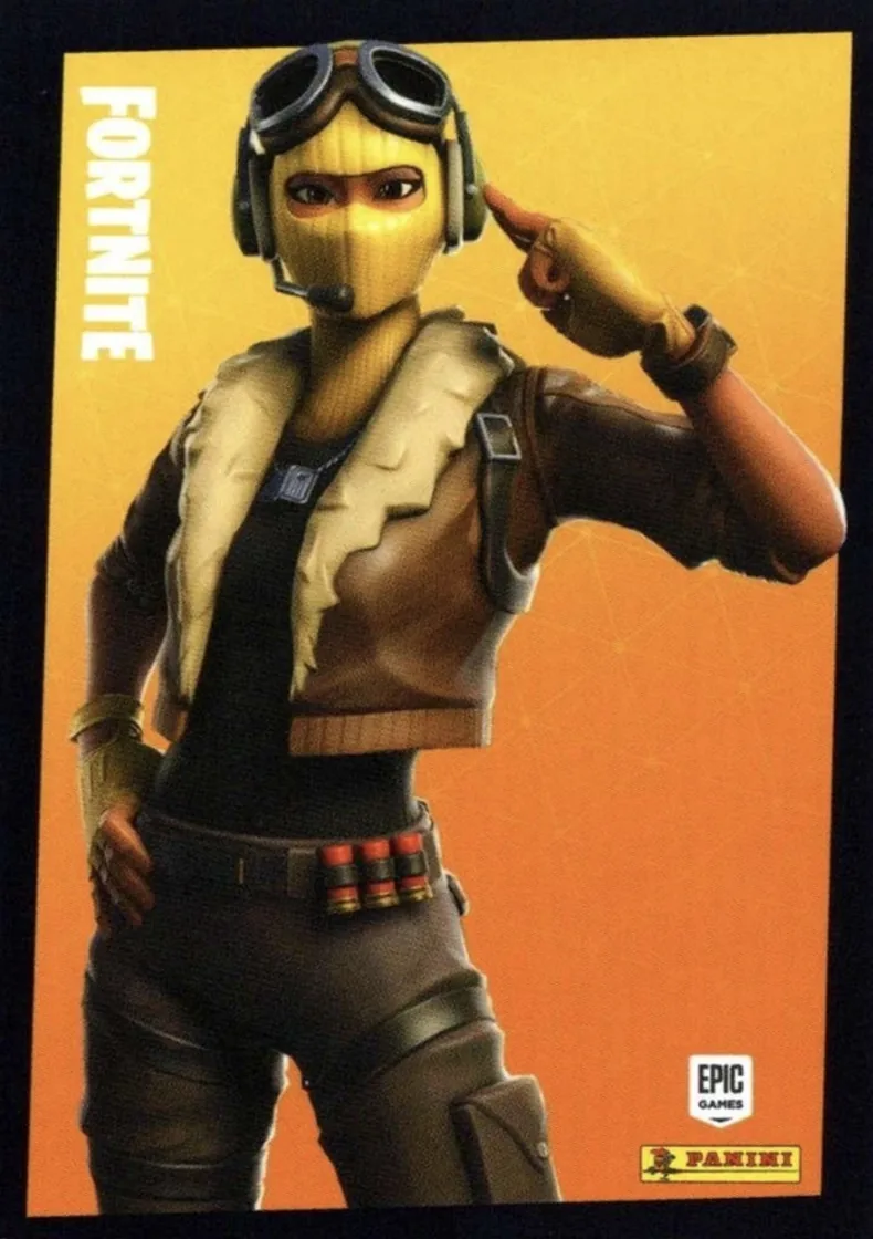 Velocity Panini Fortnite trading card front