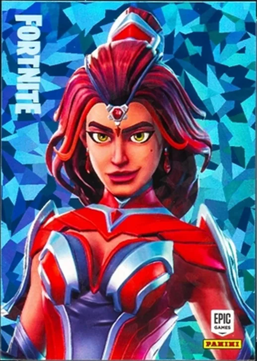 Valor Panini Fortnite trading card front