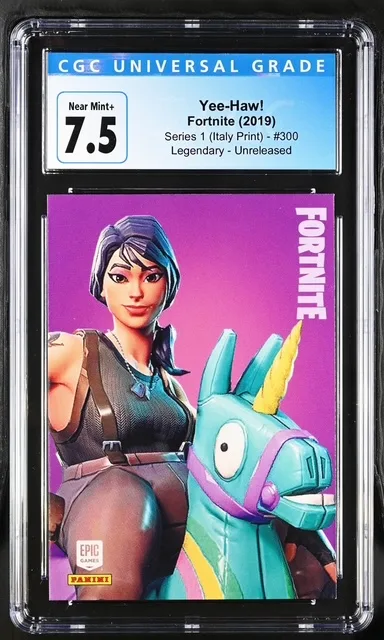 Yee-Haw! #300 — Series 1 Italy Print (Unreleased) prototype card front