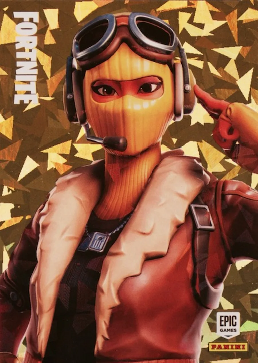 Velocity Panini Fortnite trading card front
