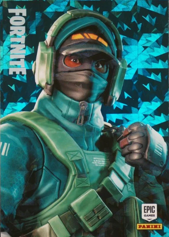Reflex Panini Fortnite trading card front