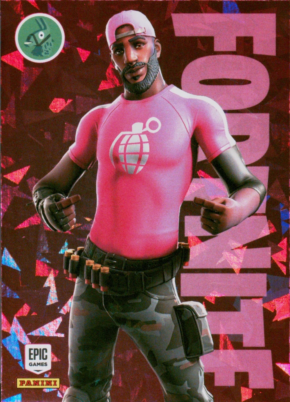 2021 Panini Fortnite Series 3 #14 LT. Logo
