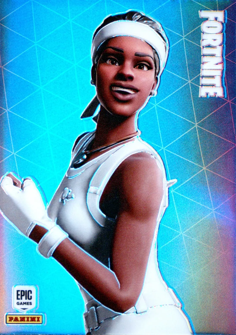 Match Point Panini Fortnite trading card front