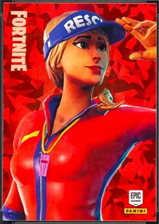 Sun Strider Panini Fortnite trading card front