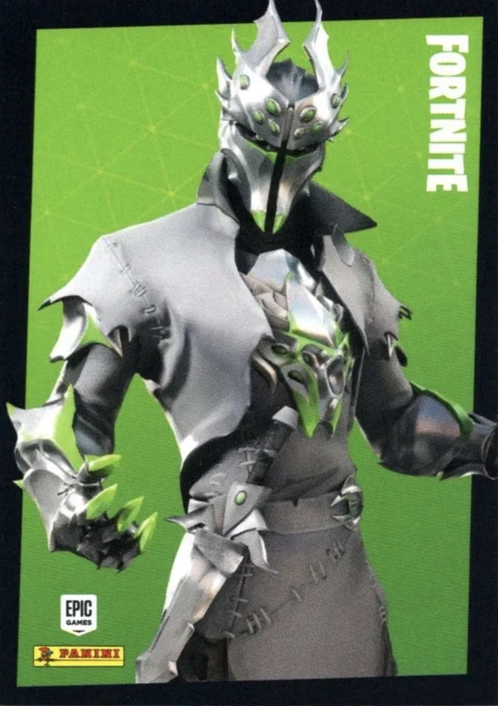 Rogue Spider Knight Panini Fortnite trading card front