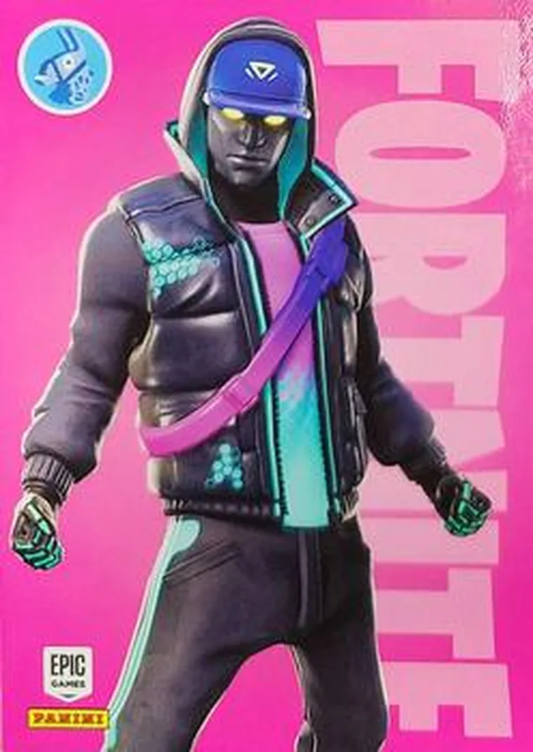 Cryptic Panini Fortnite trading card front