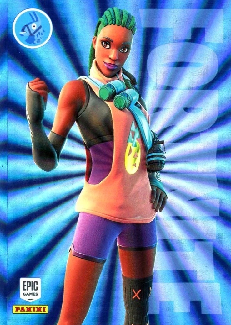 2021 Panini Fortnite Series 3 #100 Zina