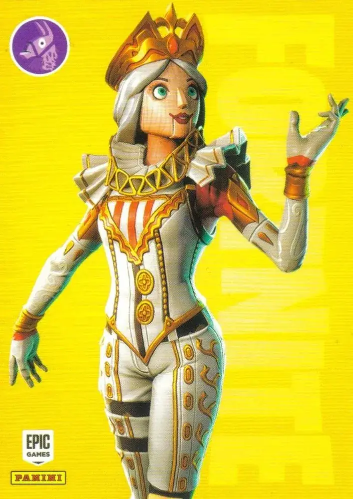 Crackabella Panini Fortnite trading card front