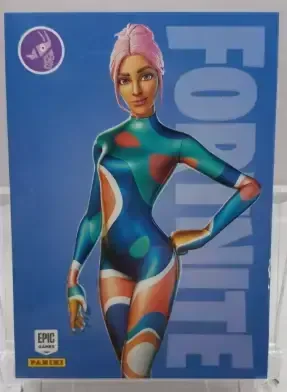Party Diva Panini Fortnite trading card front