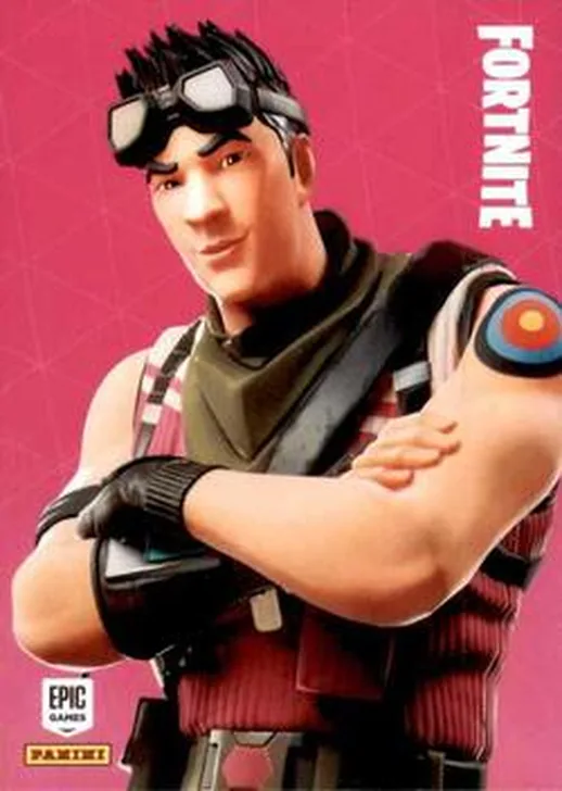 Sureshot Panini Fortnite trading card