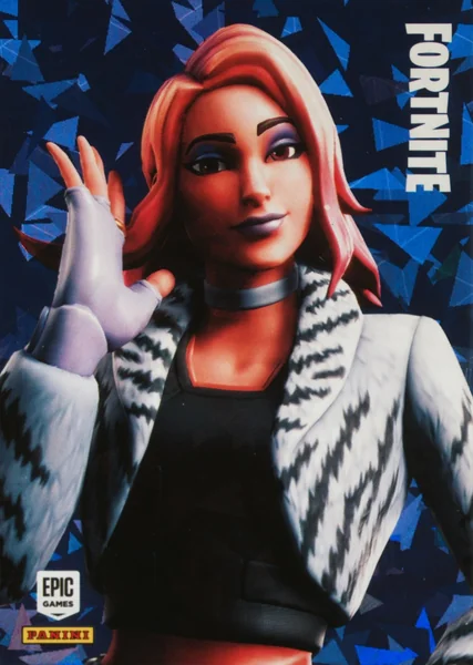 Wilde Panini Fortnite trading card front
