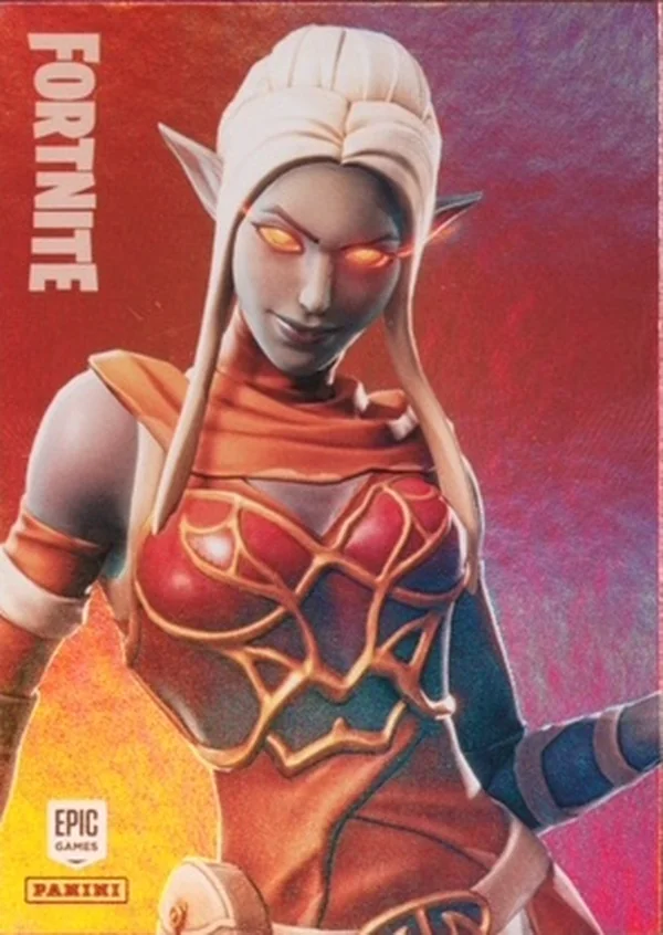 Ember Panini Fortnite trading card front