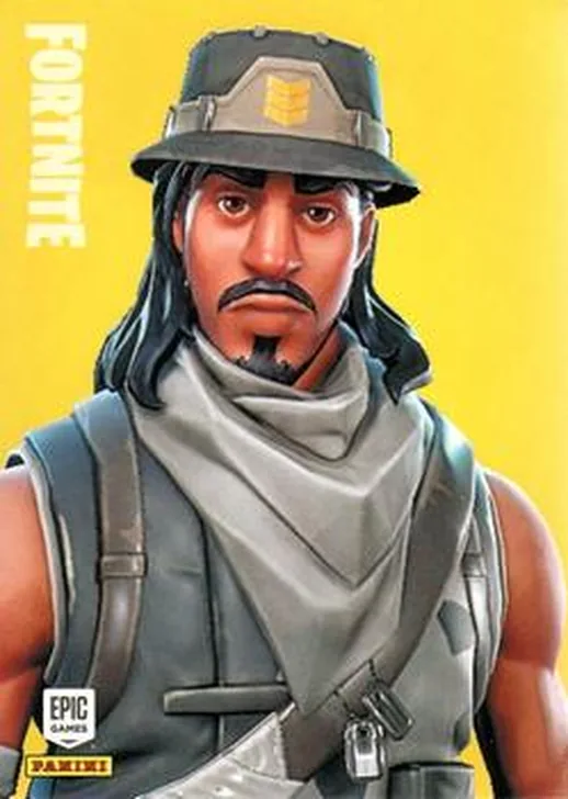 Infiltrator Panini Fortnite trading card