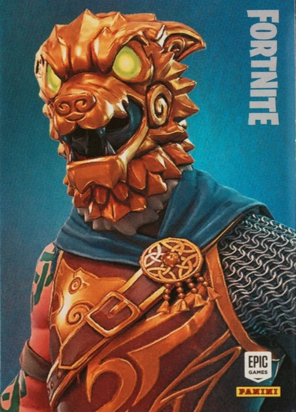 Battle Hound Panini Fortnite trading card front