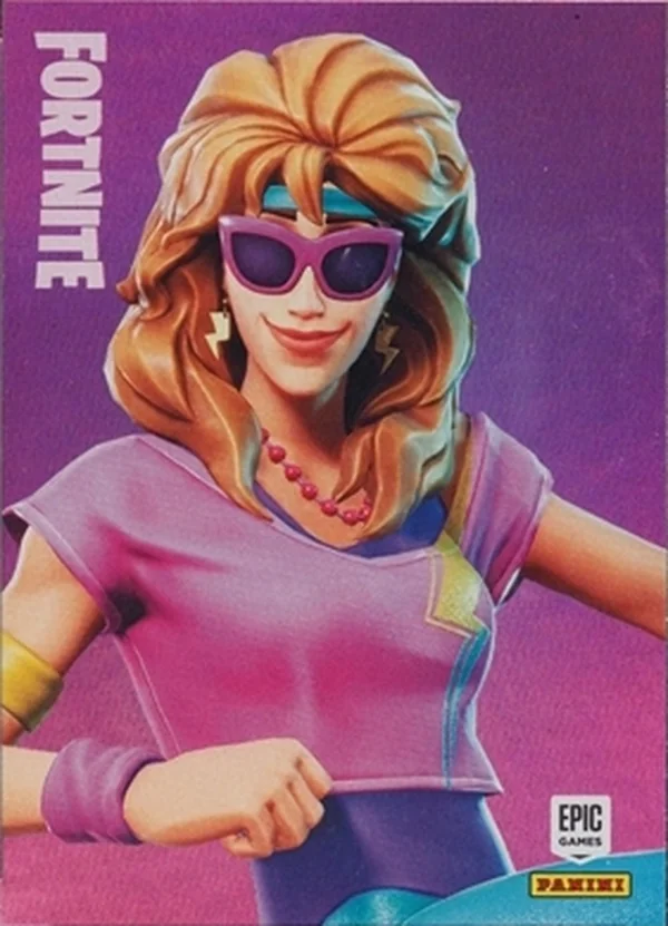 Aerobic Assassin Panini Fortnite trading card front