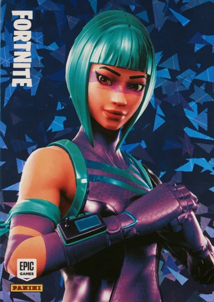 Wonder Panini Fortnite trading card front