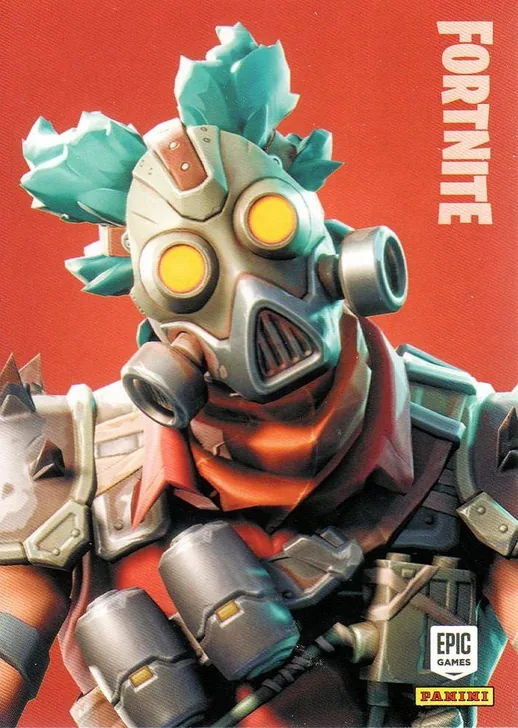 Ruckus Panini Fortnite trading card