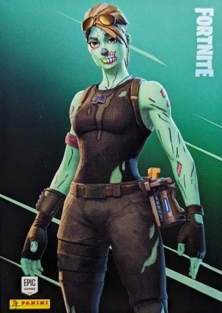 Ghoul Trooper Panini Fortnite trading card front