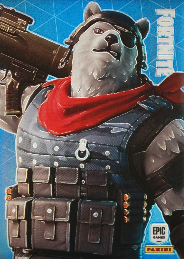 Polar Patroller Panini Fortnite trading card front