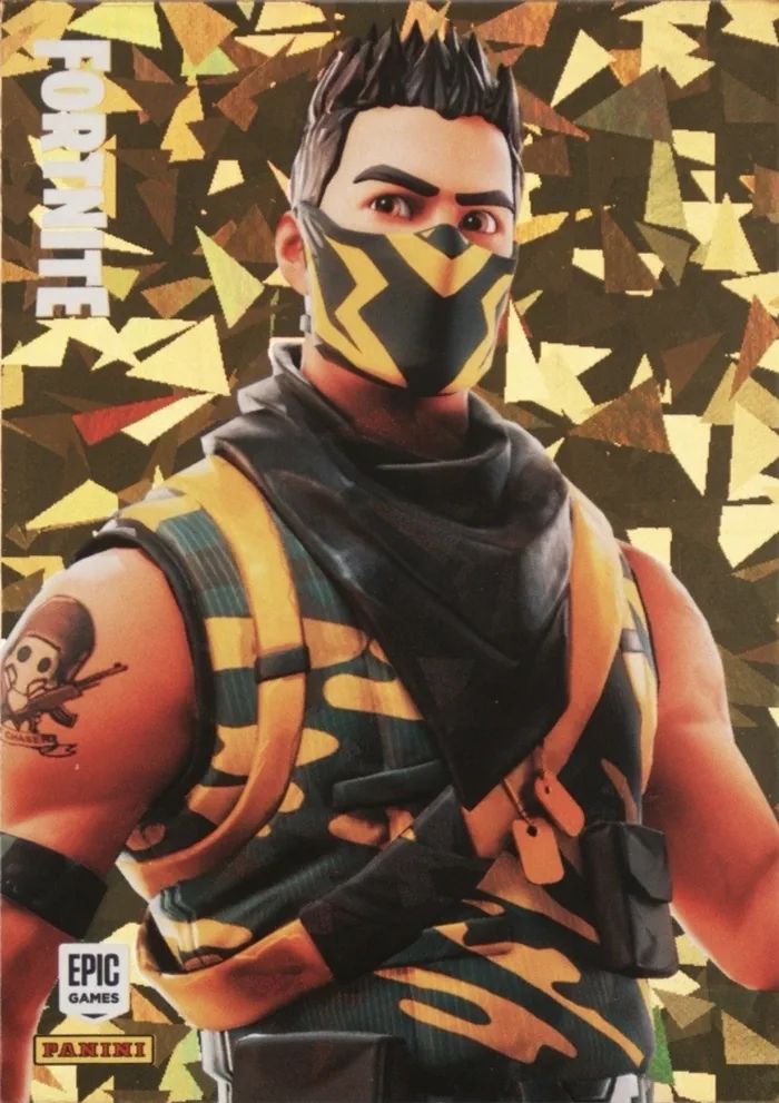Deadfall Panini Fortnite trading card front
