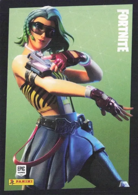 Cameo Panini Fortnite trading card front