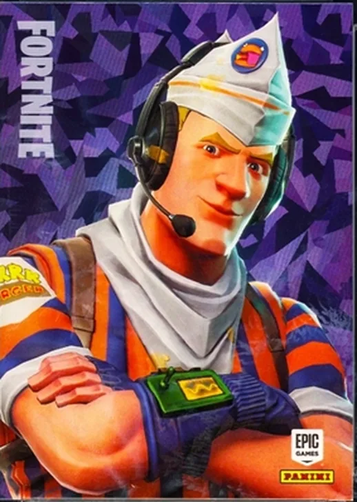 Grill Sargeant Panini Fortnite trading card front