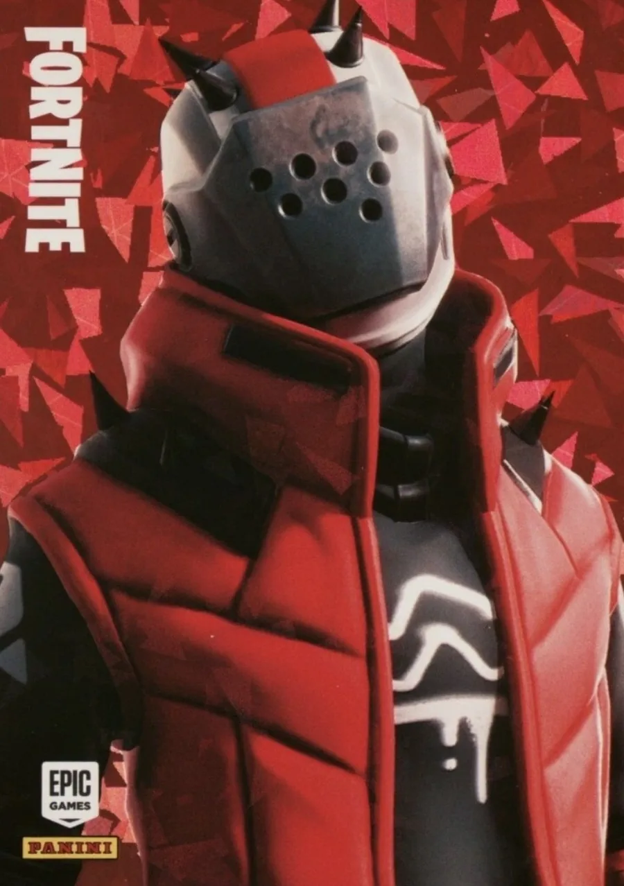 X-Lord Panini Fortnite trading card front
