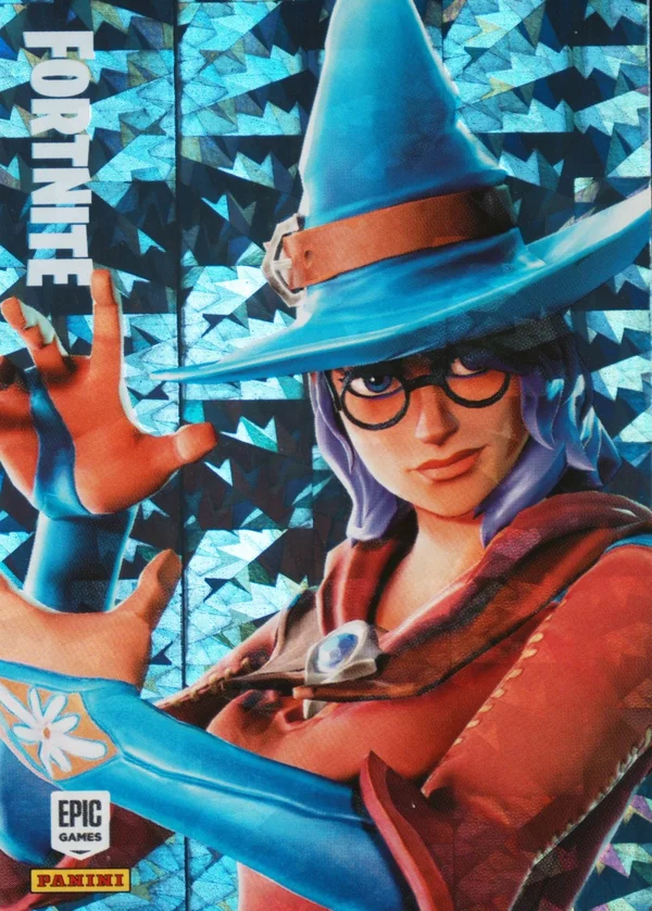 Elmira Panini Fortnite trading card front
