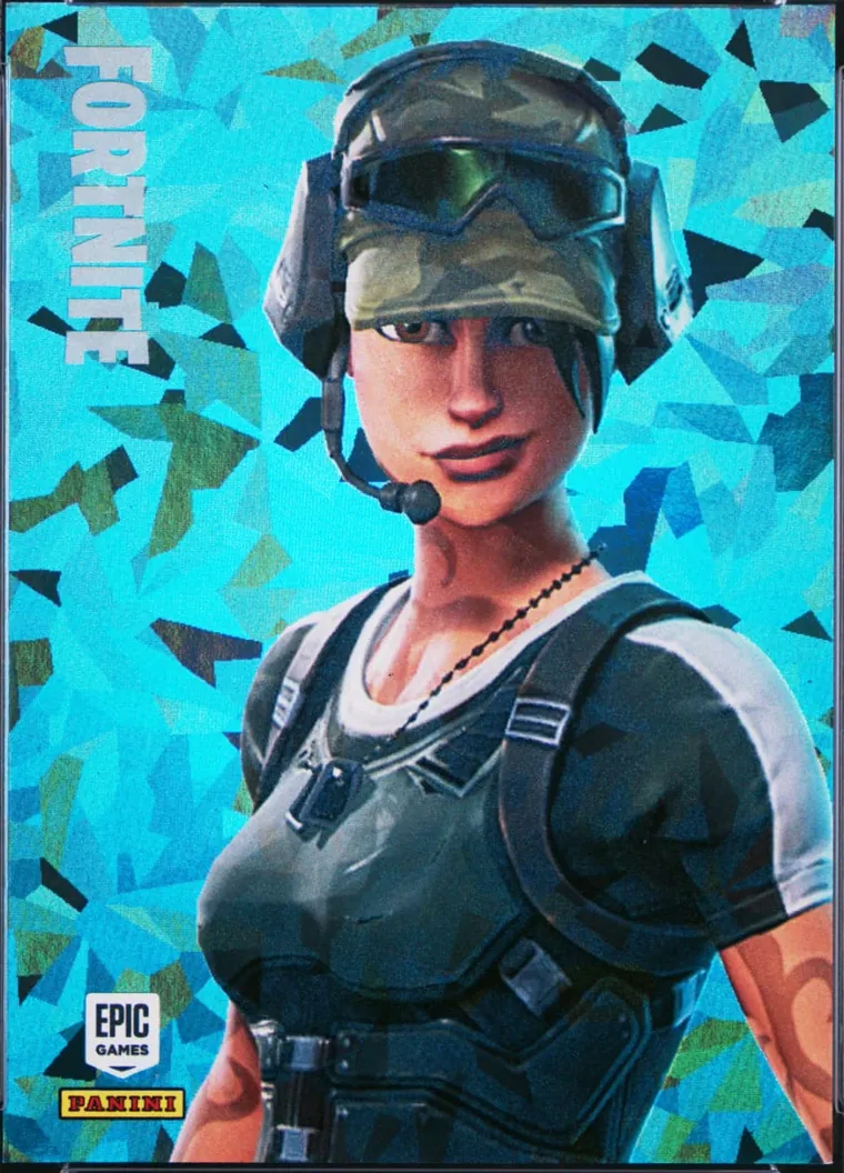 Trailblazer Panini Fortnite trading card front
