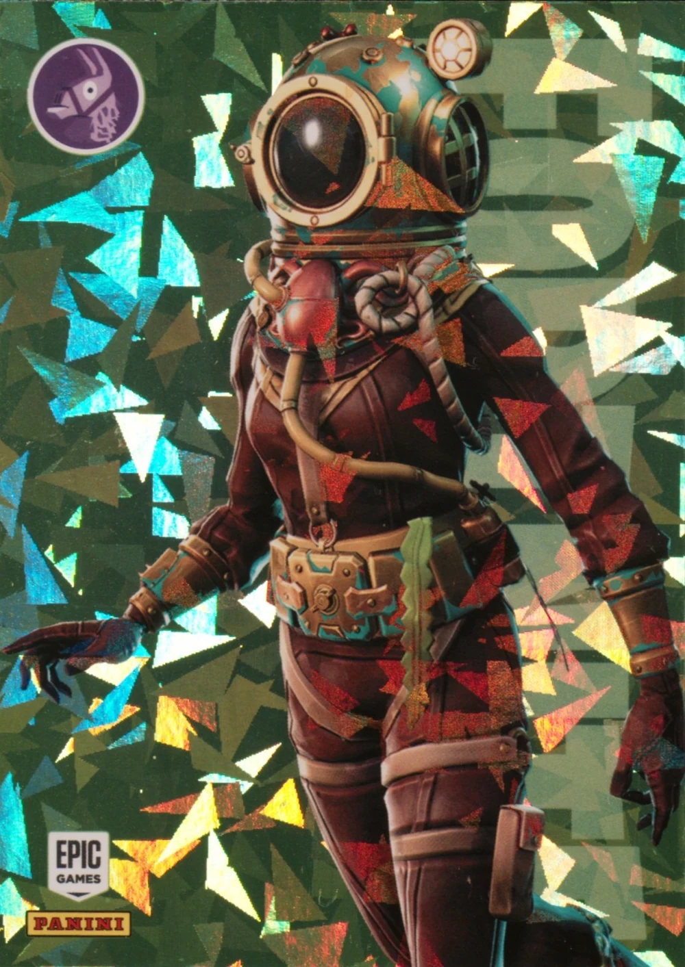 2021 Panini Fortnite Series 3 #120 Deep Sea Dominator