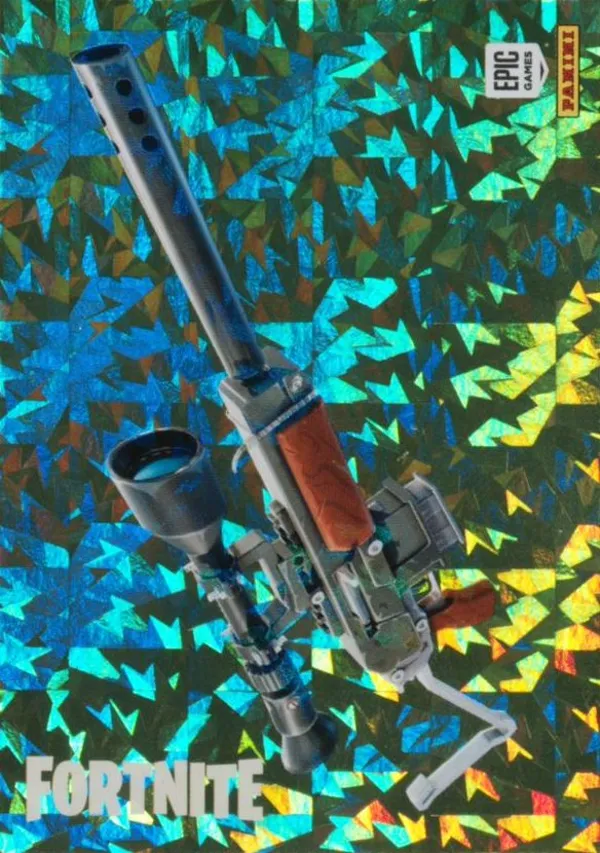 Semi-Auto Sniper Rifle Panini Fortnite trading card front