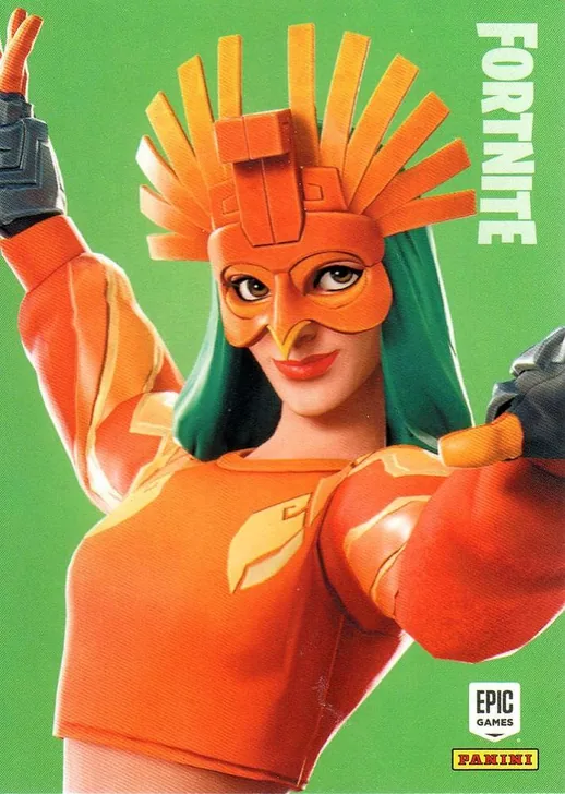 Sunbird Panini Fortnite trading card