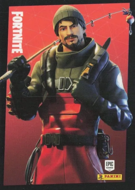 Turk Panini Fortnite trading card front