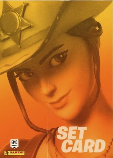 Western Wilds Set Panini Fortnite trading card front