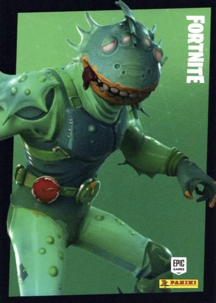 Moisty Merman Panini Fortnite trading card front