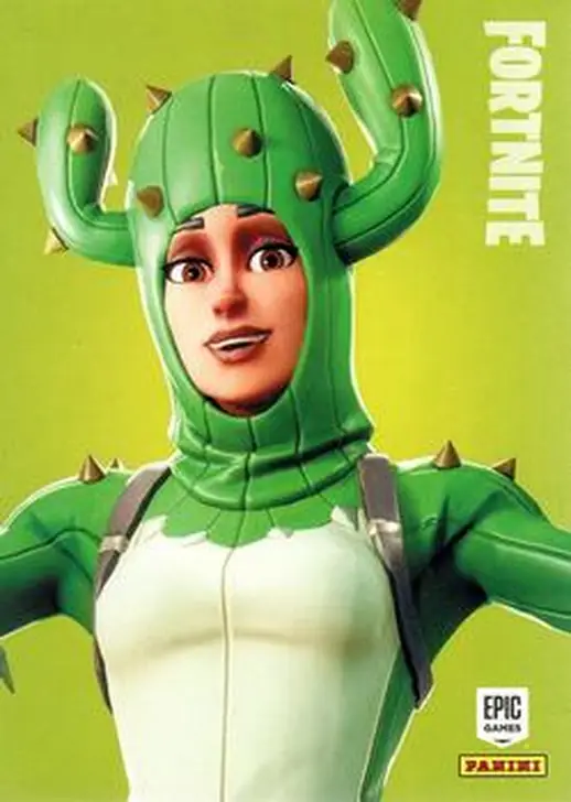 Prickly Patroller Panini Fortnite trading card